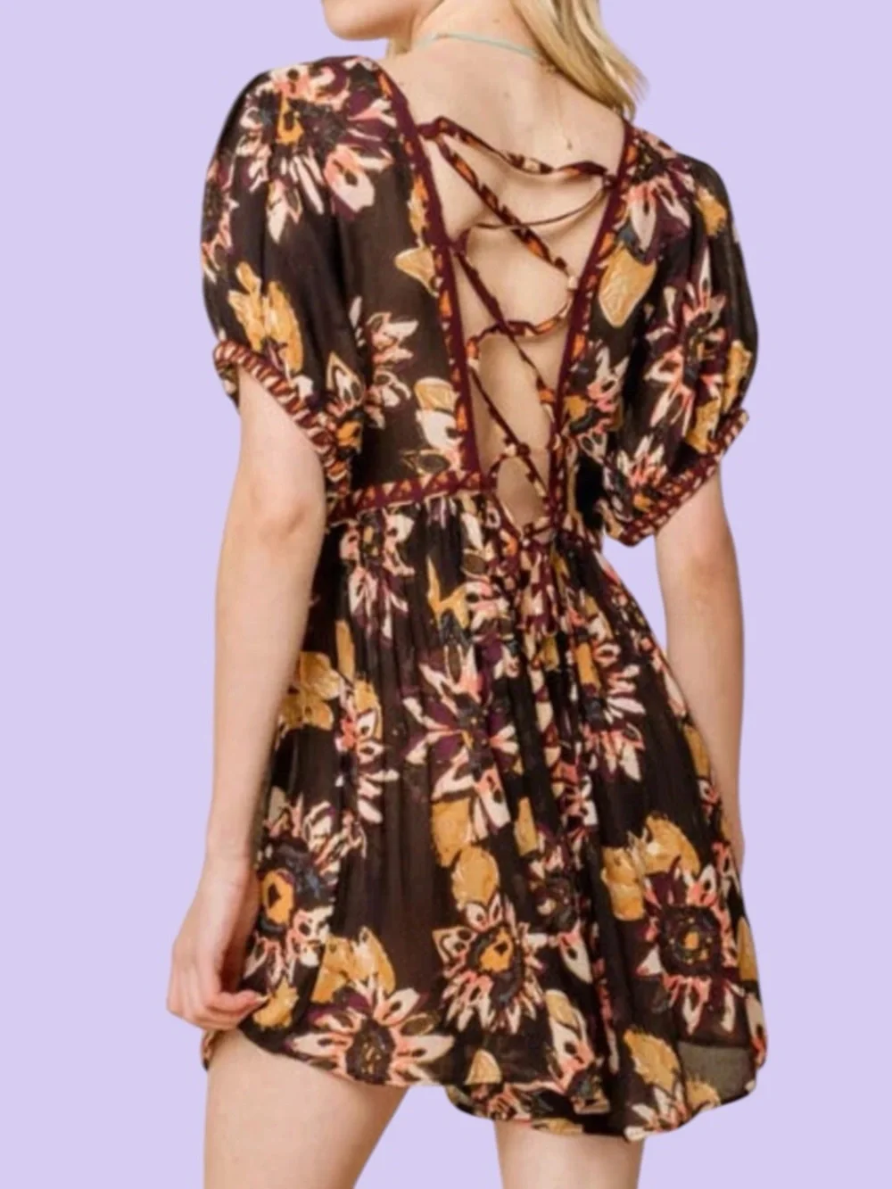 NWT FREE PEOPLE One the Edge Floral Romper M